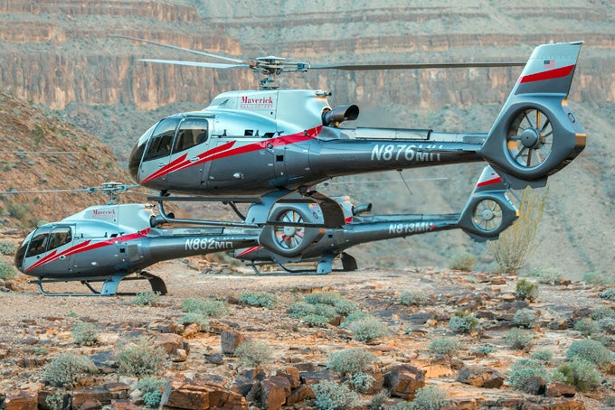 Helikopterflug zum Grand Canyon